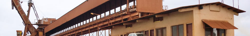 Kamsar bauxite loading belt