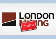 london mining logo - closed