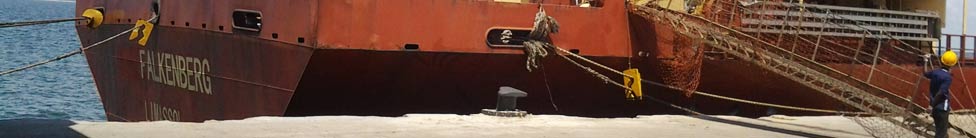 m/v Falkenberg in Freetown